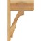 Ekena Millwork Balboa Block Rough Sawn Outlooker, Western Red Cedar, 8"W x 16"D x 24"H OUT08X16X24BOA05RWR - alternate 4